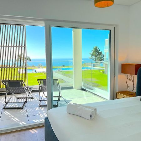 Mar A Vista - Condominium With Pool, Gym And Sea Views Nazare Exterior photo