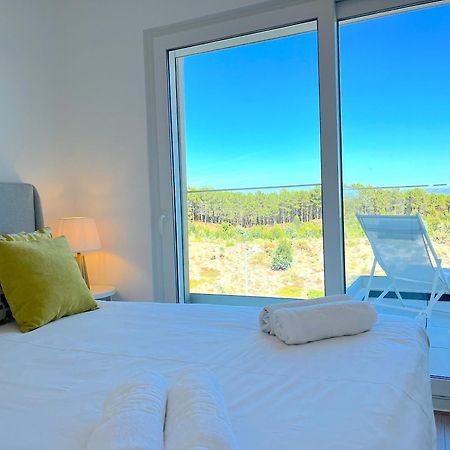Mar A Vista - Condominium With Pool, Gym And Sea Views Nazare Exterior photo